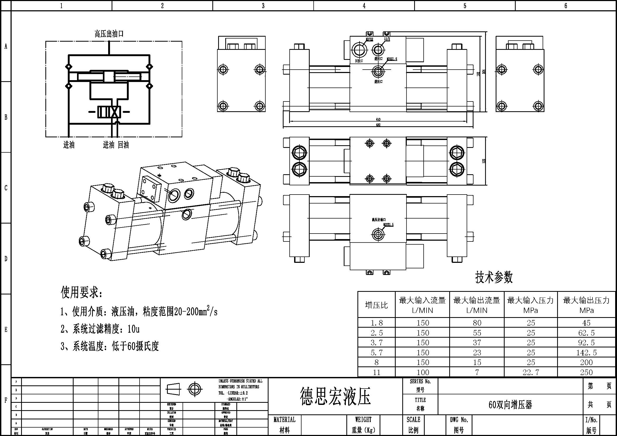 液壓增壓閥，液壓增壓器